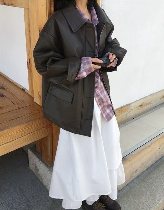 [Preorder 1st Drop Price] C2204 Drift Leather Jacket