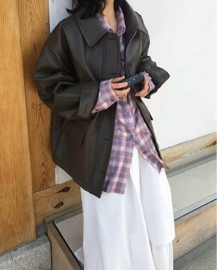 [Preorder 1st Drop Price] C2204 Drift Leather Jacket