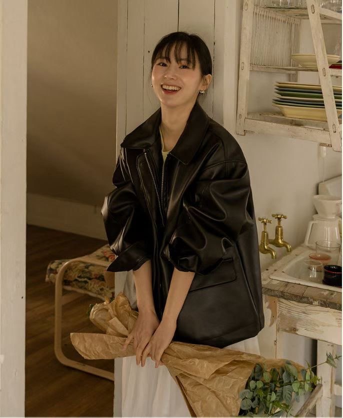 [Preorder 1st Drop Price] C2204 Drift Leather Jacket