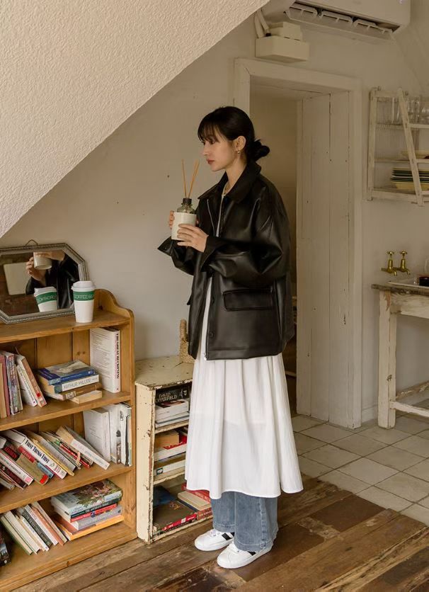 [Preorder 1st Drop Price] C2204 Drift Leather Jacket