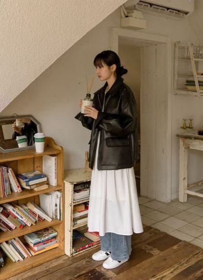 [Preorder 1st Drop Price] C2204 Drift Leather Jacket