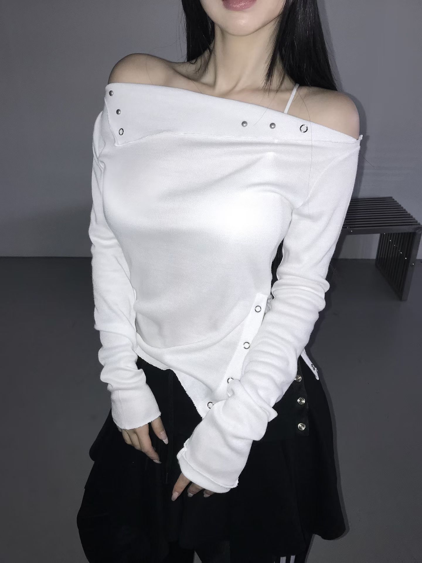 [Preorder 1st Drop Price] C2304 Rivetline Silt Top
