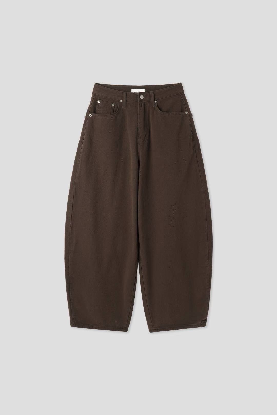 C2502 Forever Leopard Balloon Jeans