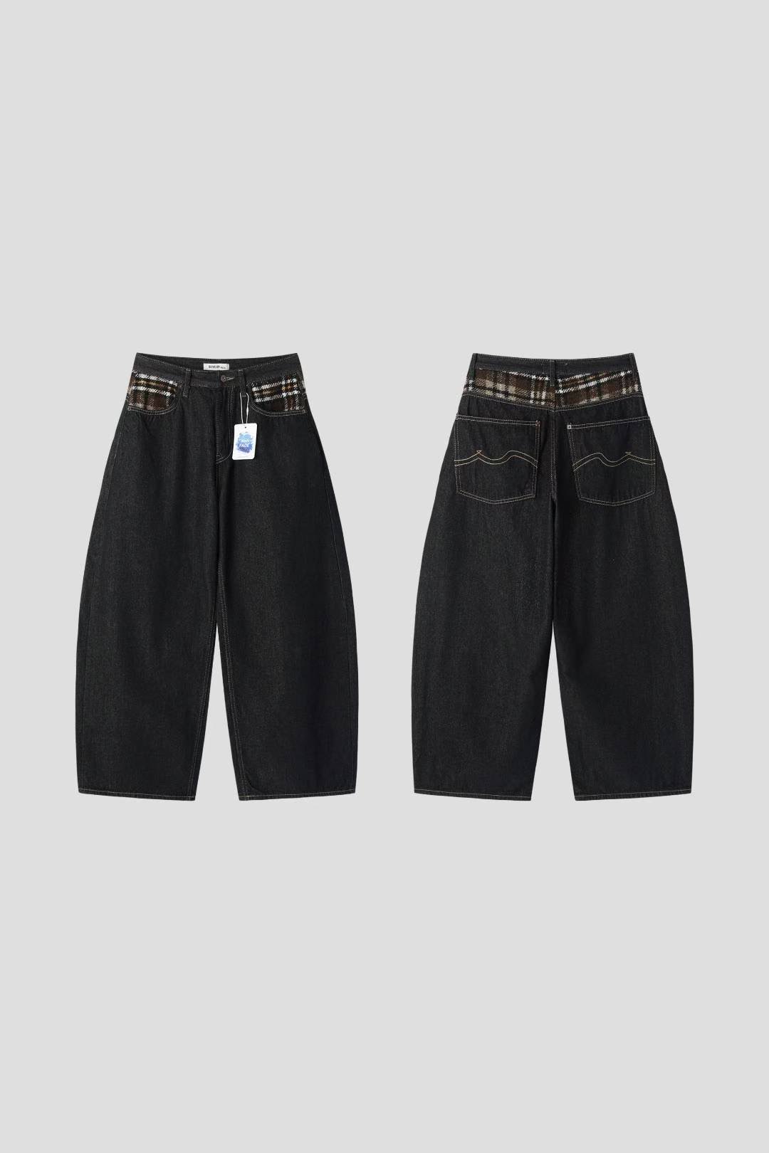 [WEBSITE EXCLUSIVE] C2504 WildGrid Balloon Jeans