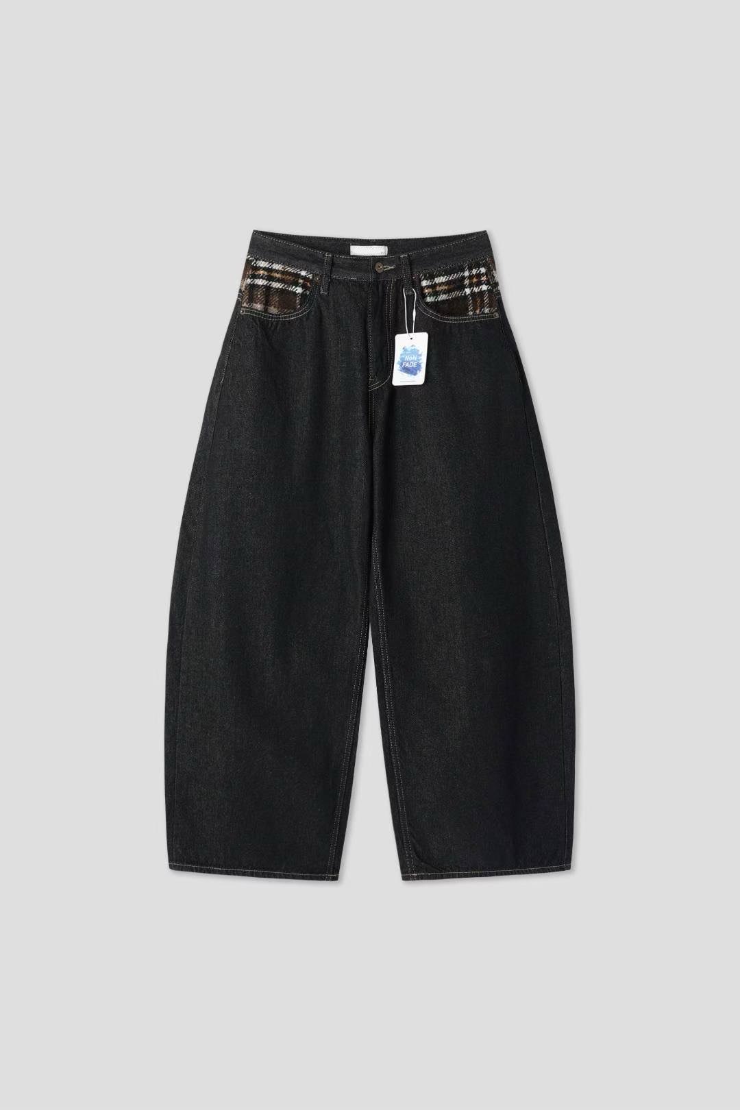 [WEBSITE EXCLUSIVE] C2504 WildGrid Balloon Jeans