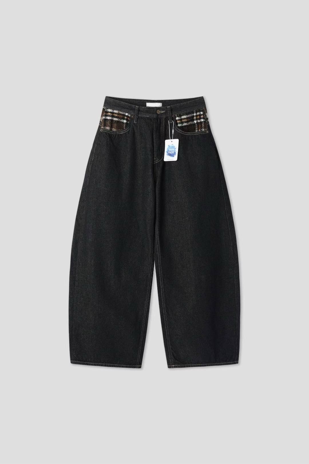 [WEBSITE EXCLUSIVE] C2504 WildGrid Balloon Jeans