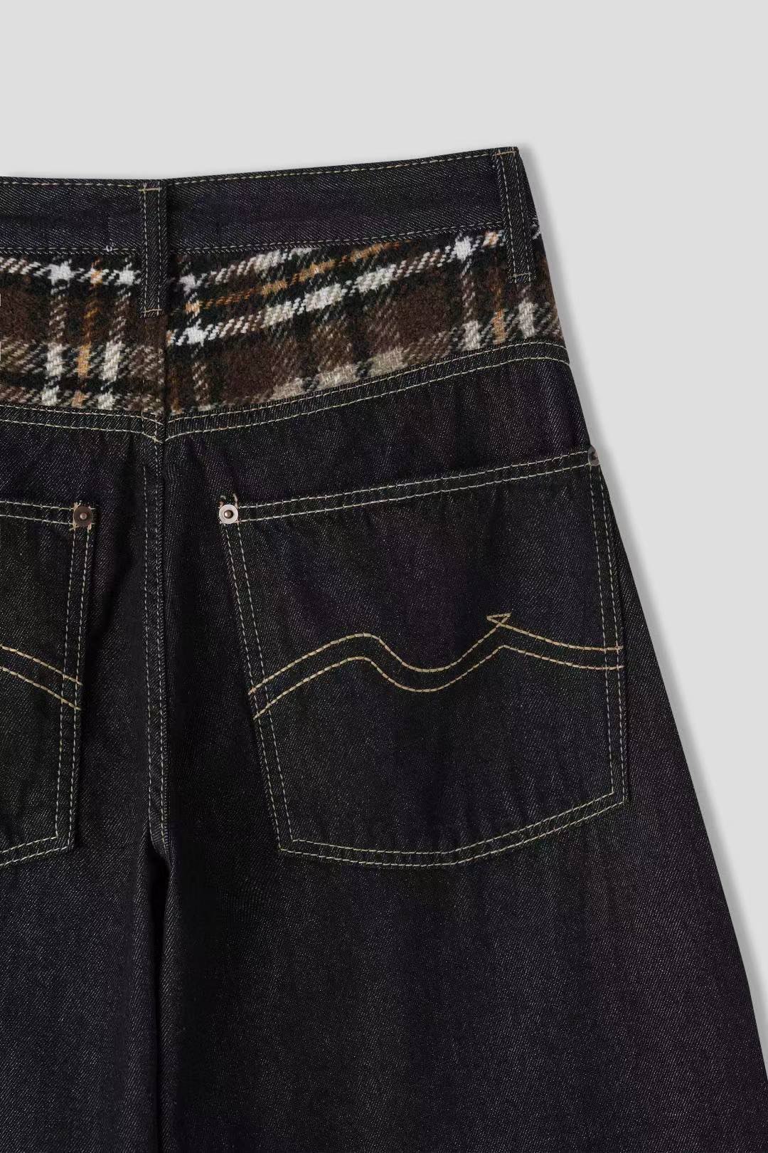 [WEBSITE EXCLUSIVE] C2504 WildGrid Balloon Jeans