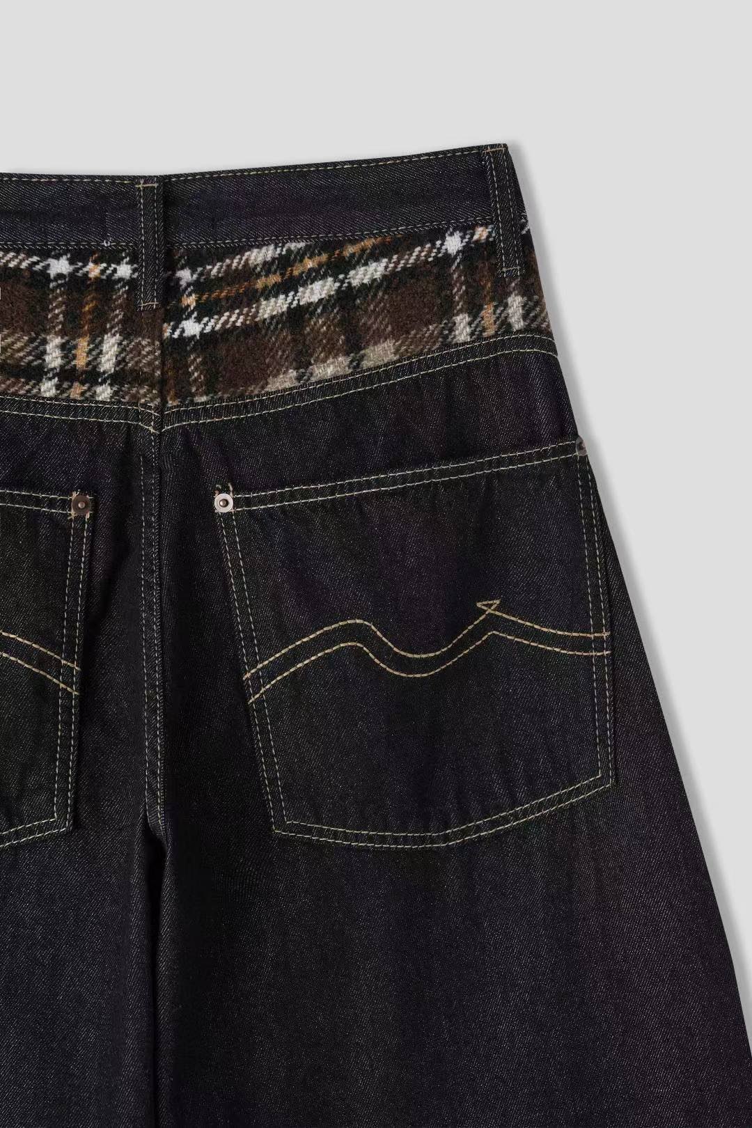 [WEBSITE EXCLUSIVE] C2504 WildGrid Balloon Jeans