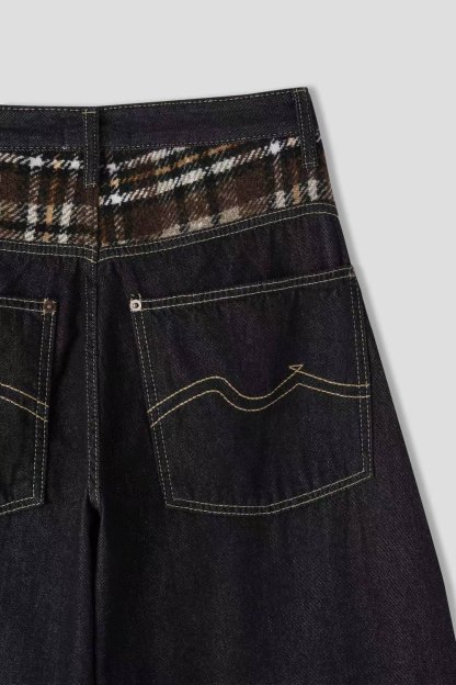 [WEBSITE EXCLUSIVE] C2504 WildGrid Balloon Jeans