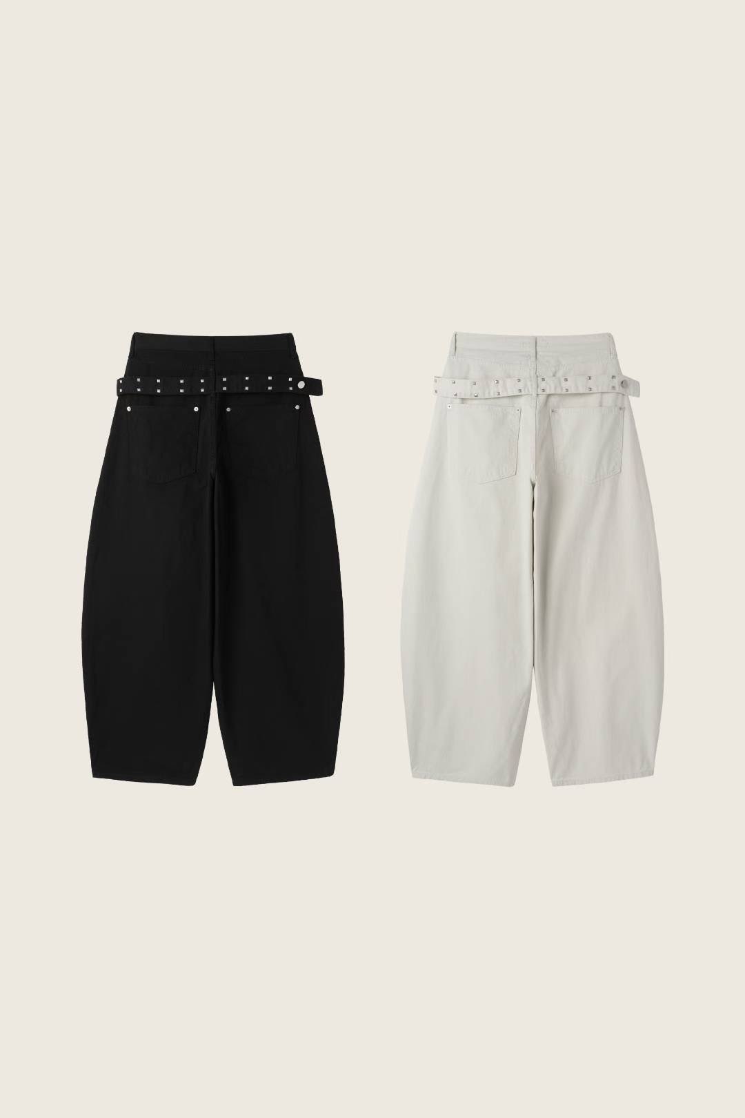 [WEBSITE EXCLUSIVE] C2507 Frost Glow Balloon Jeans