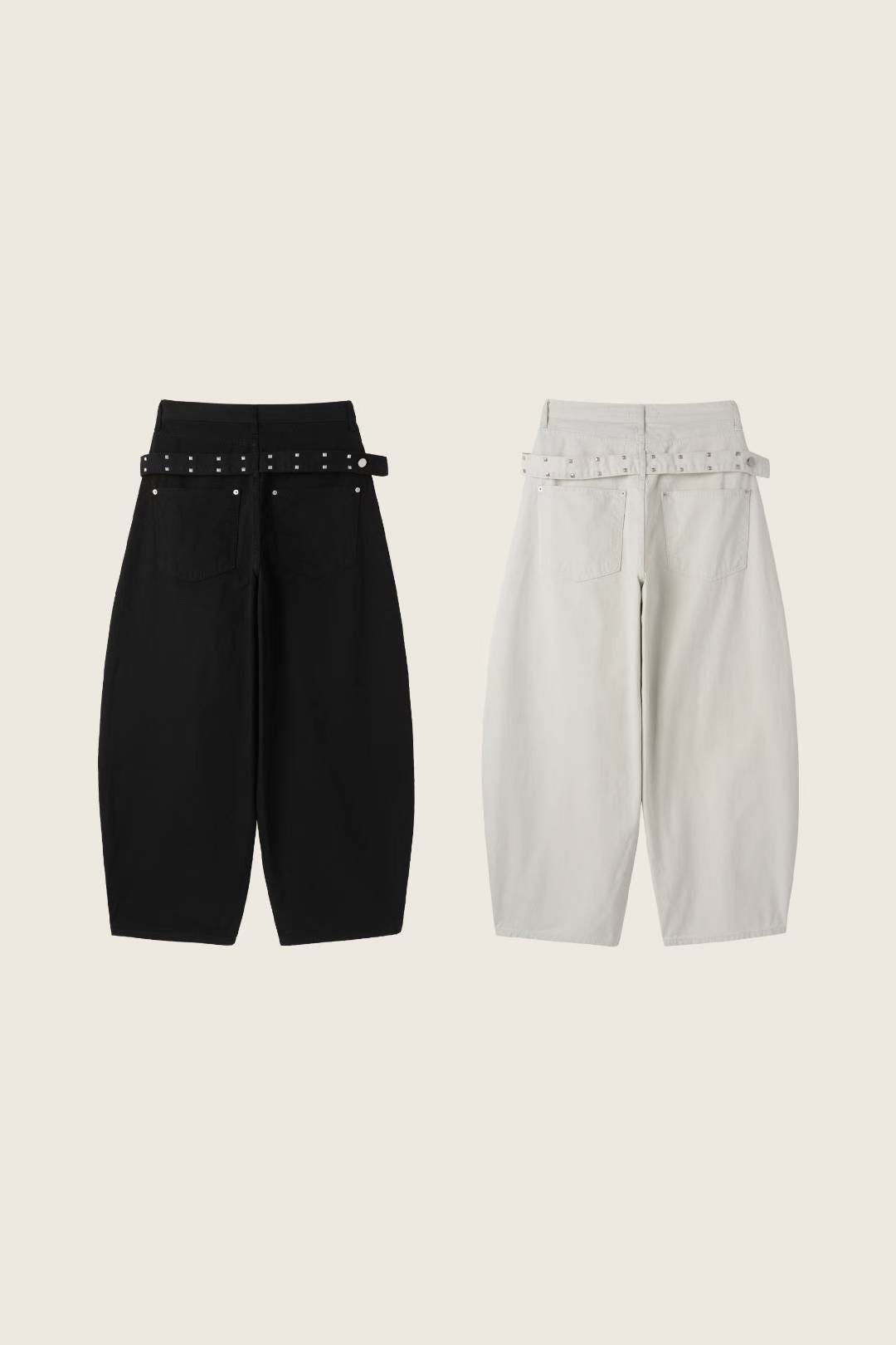 [WEBSITE EXCLUSIVE] C2507 Frost Glow Balloon Jeans