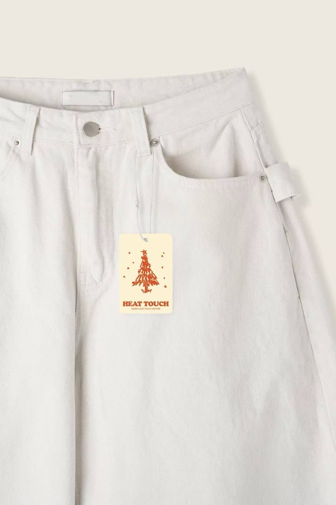 [WEBSITE EXCLUSIVE] C2507 Frost Glow Balloon Jeans