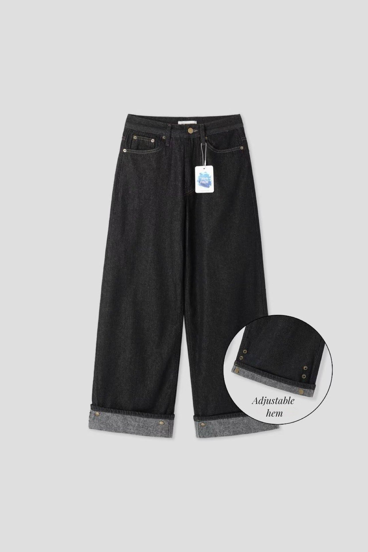 [Preorder 1st Drop Price] C2509 Vintage Wide Denim Jeans