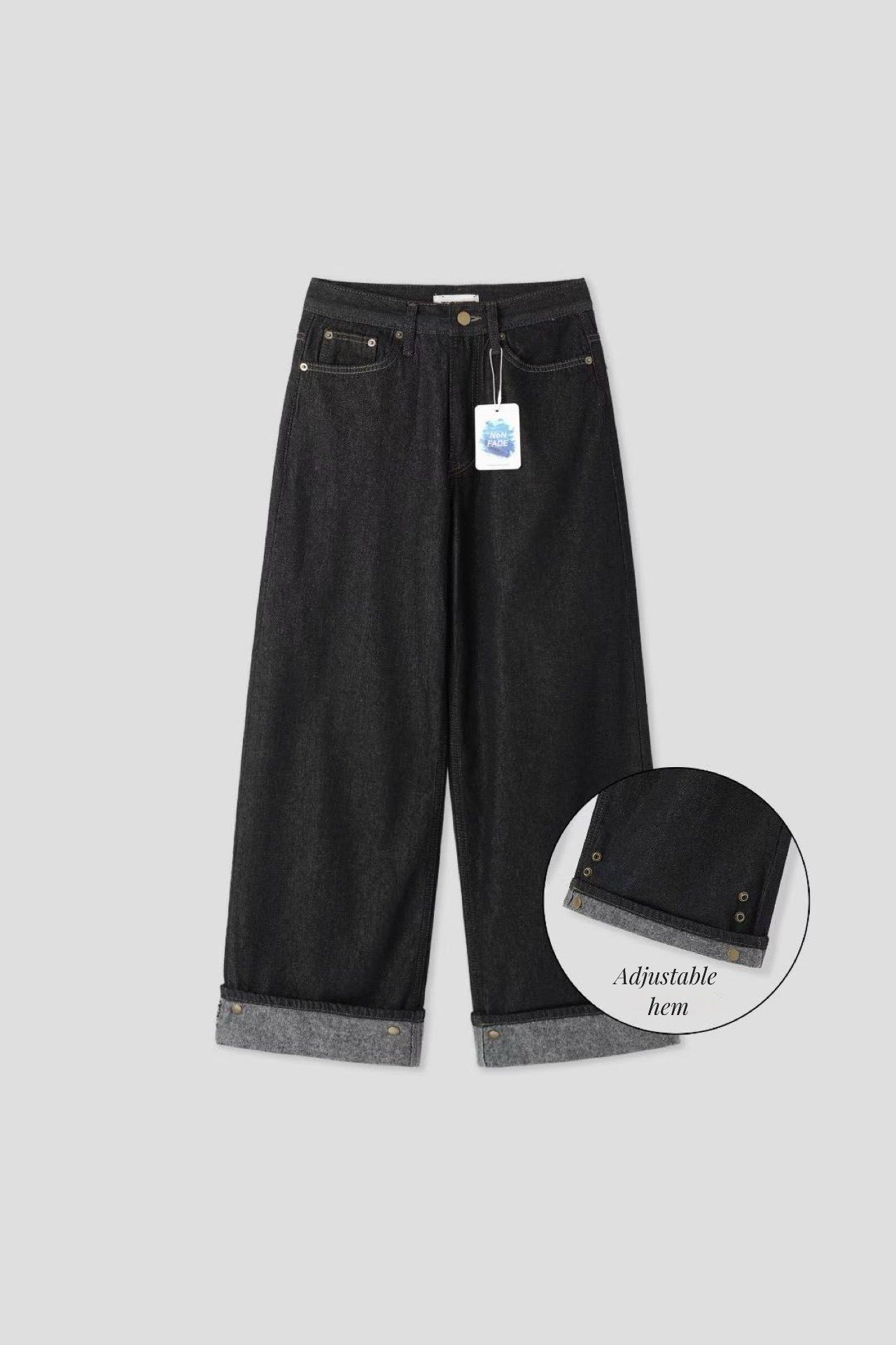 [Preorder 1st Drop Price] C2509 Vintage Wide Denim Jeans