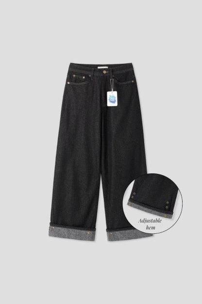 [Preorder 1st Drop Price] C2509 Vintage Wide Denim Jeans