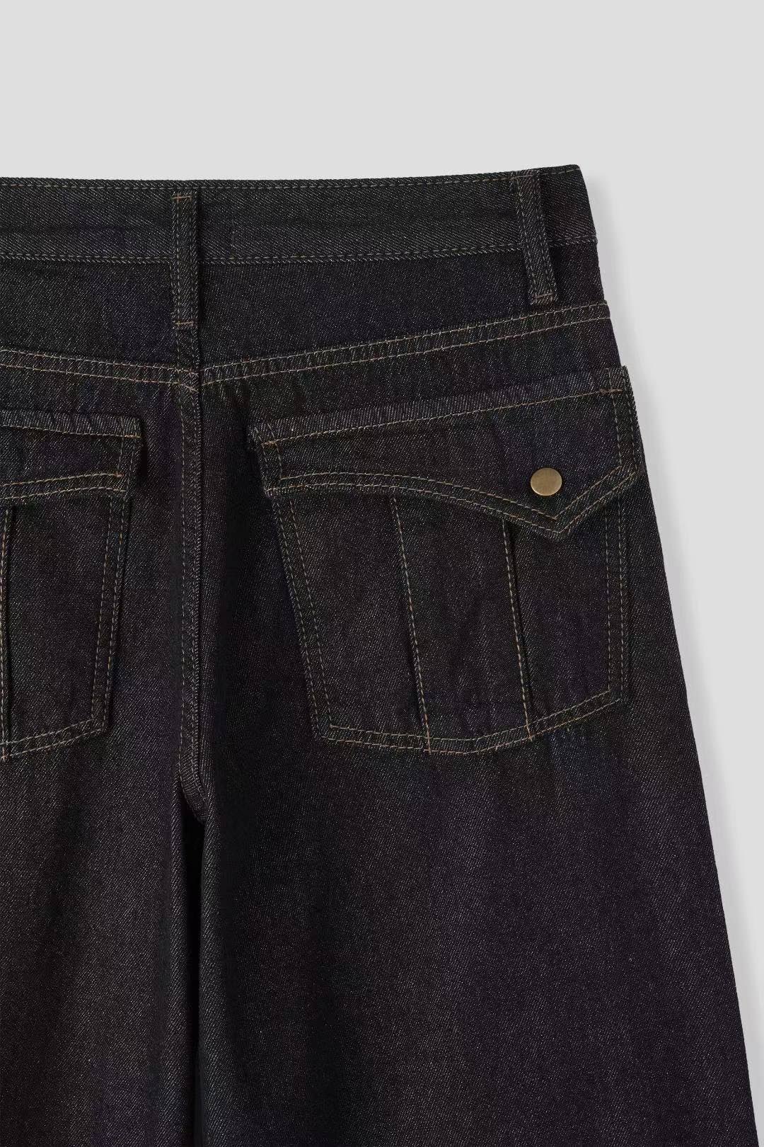 [Preorder 1st Drop Price] C2509 Vintage Wide Denim Jeans