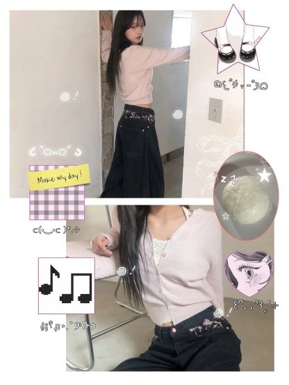 [Preorder 1st Drop Price] C2513 Sakura Balloon Pants