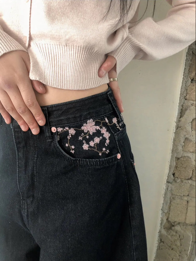 [Preorder 1st Drop Price] C2513 Sakura Balloon Pants