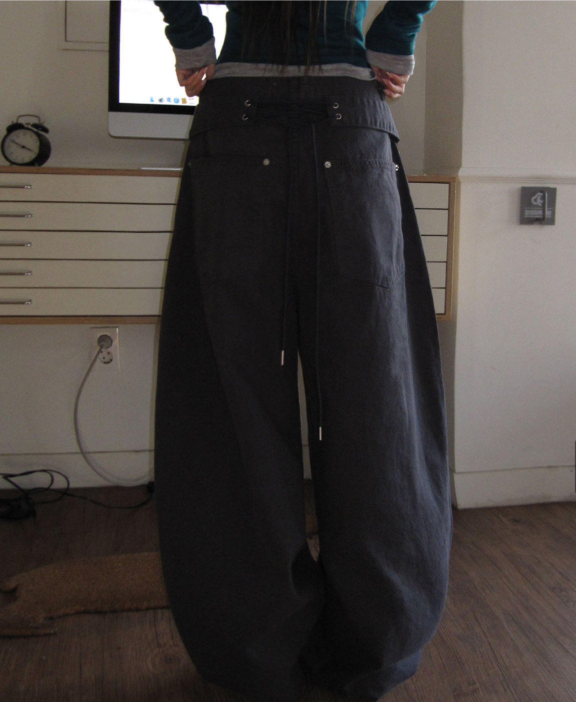 [Preorder 1st Drop Price] C2516 Corset Balloon Pants