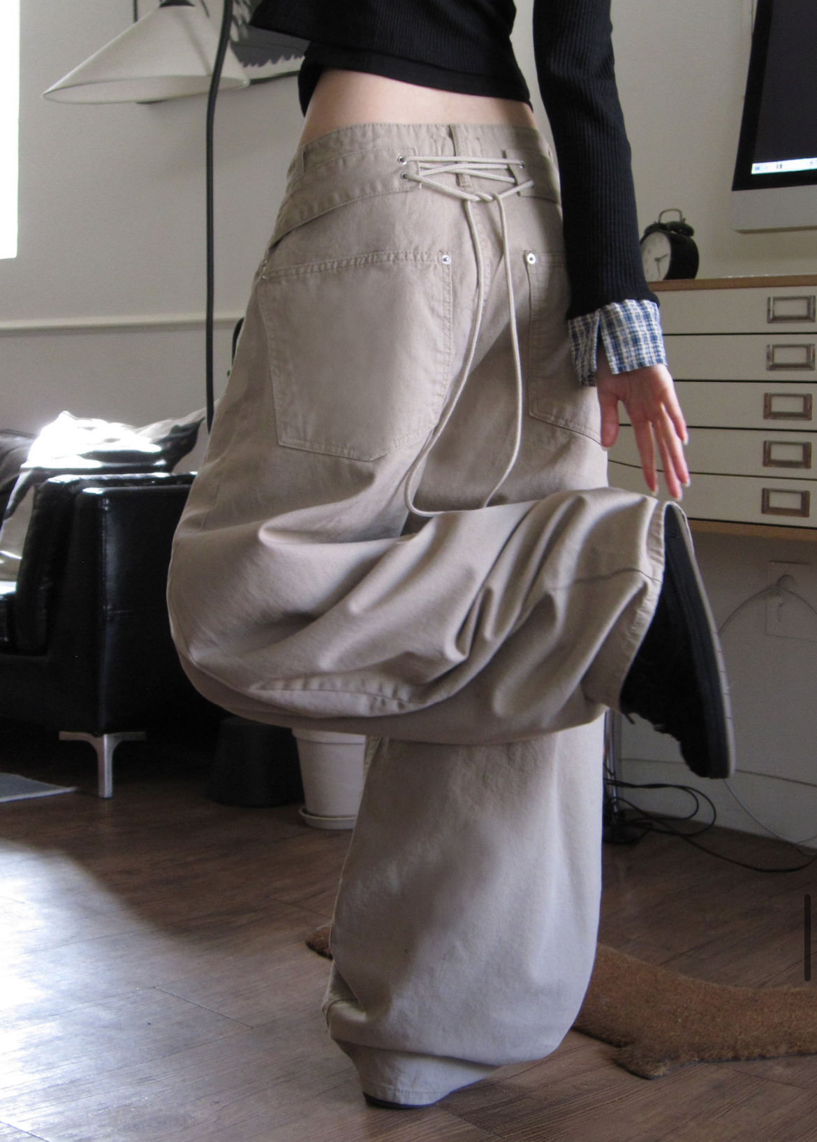 [Preorder 1st Drop Price] C2516 Corset Balloon Pants