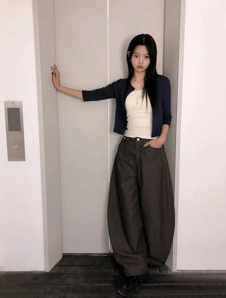 [Preorder 1st Drop Price] C2517 Buckle Balloon Pants