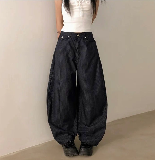 [Preorder 1st Drop Price] C2517 Buckle Balloon Pants