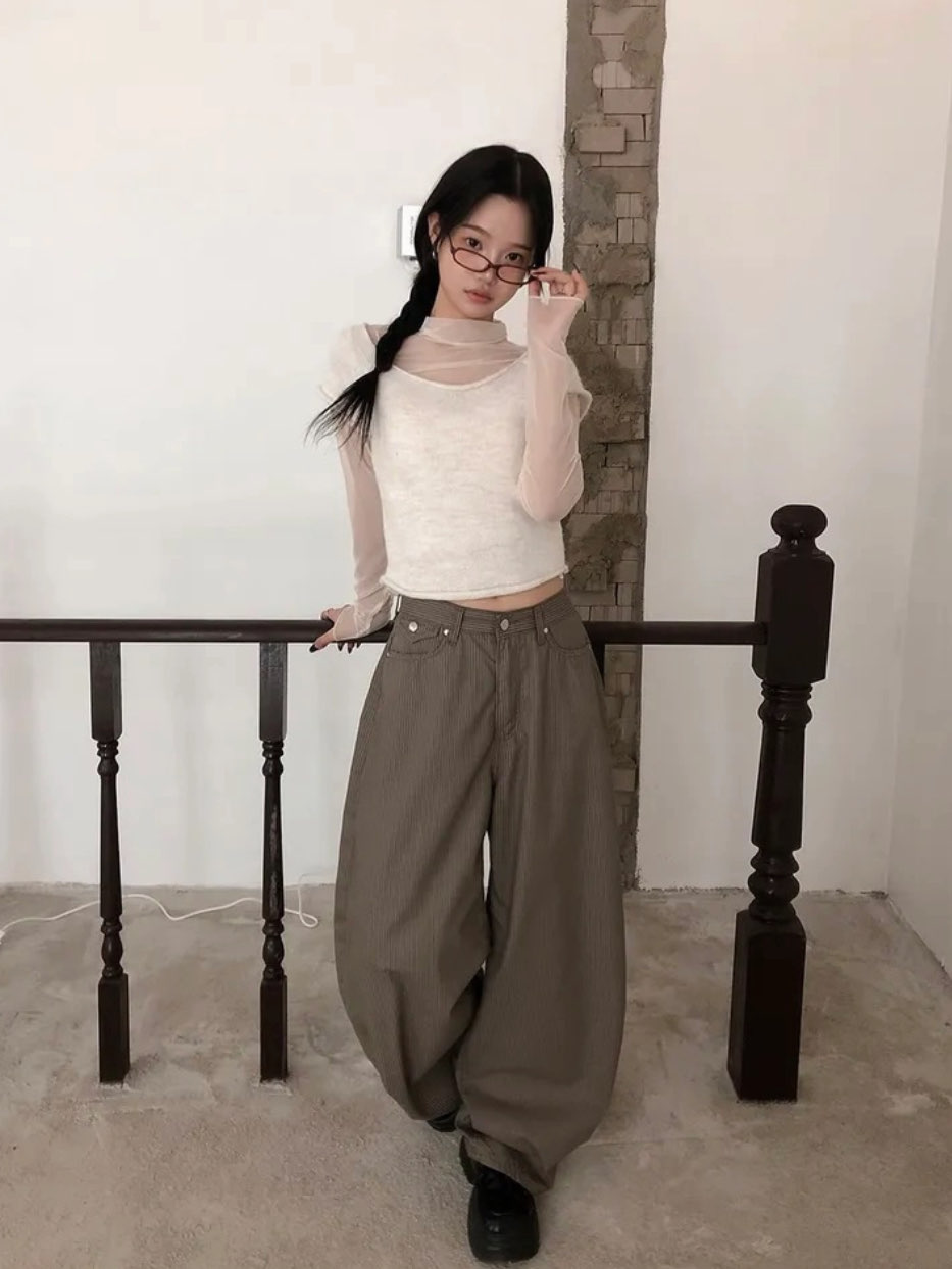 [Preorder 1st Drop Price] C2517 Buckle Balloon Pants