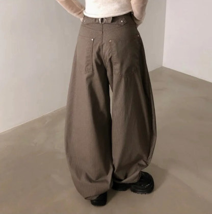 [Preorder 1st Drop Price] C2517 Buckle Balloon Pants