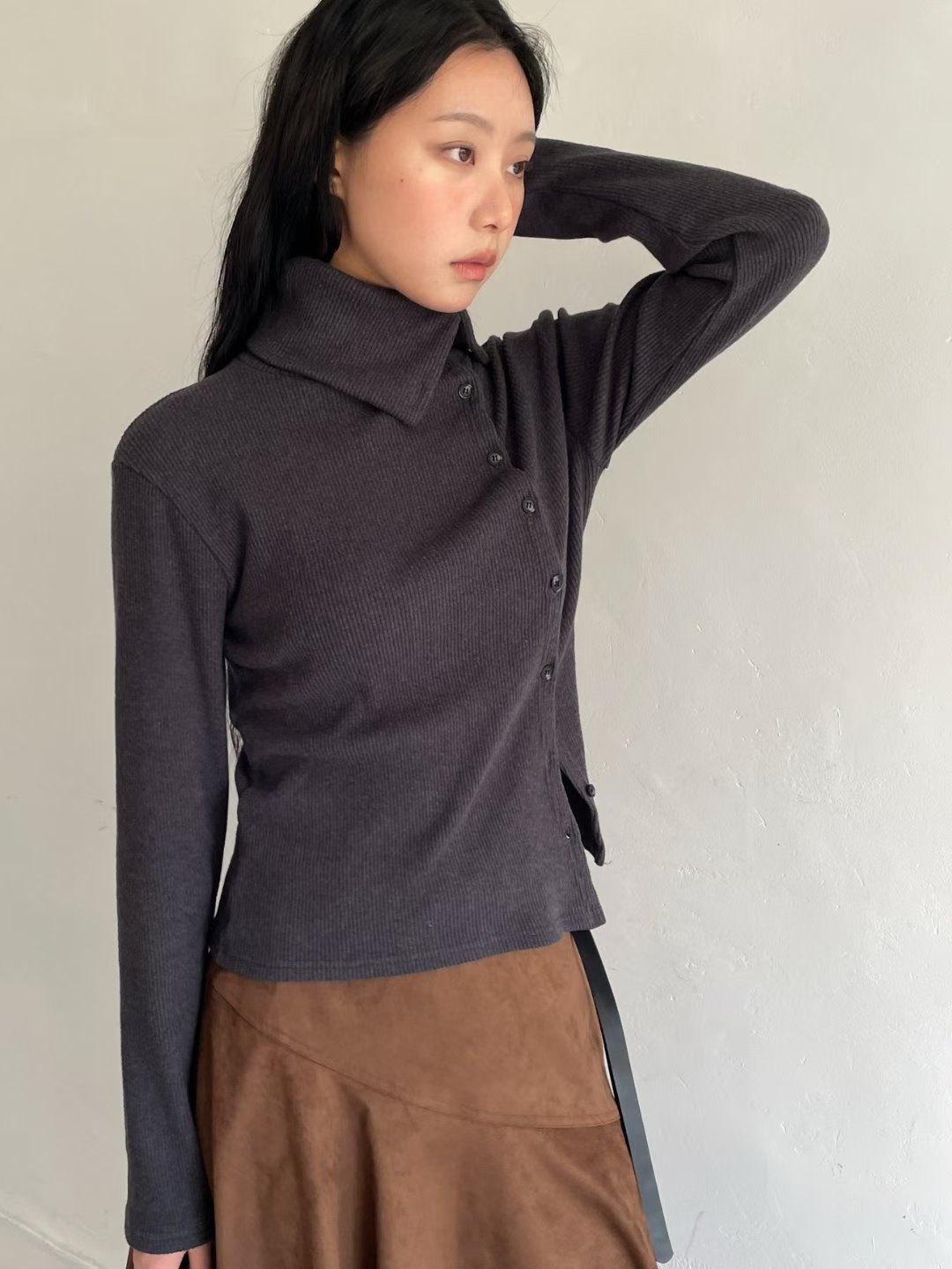 [Preorder 1st Drop Price] C2601 Versafold Button Top