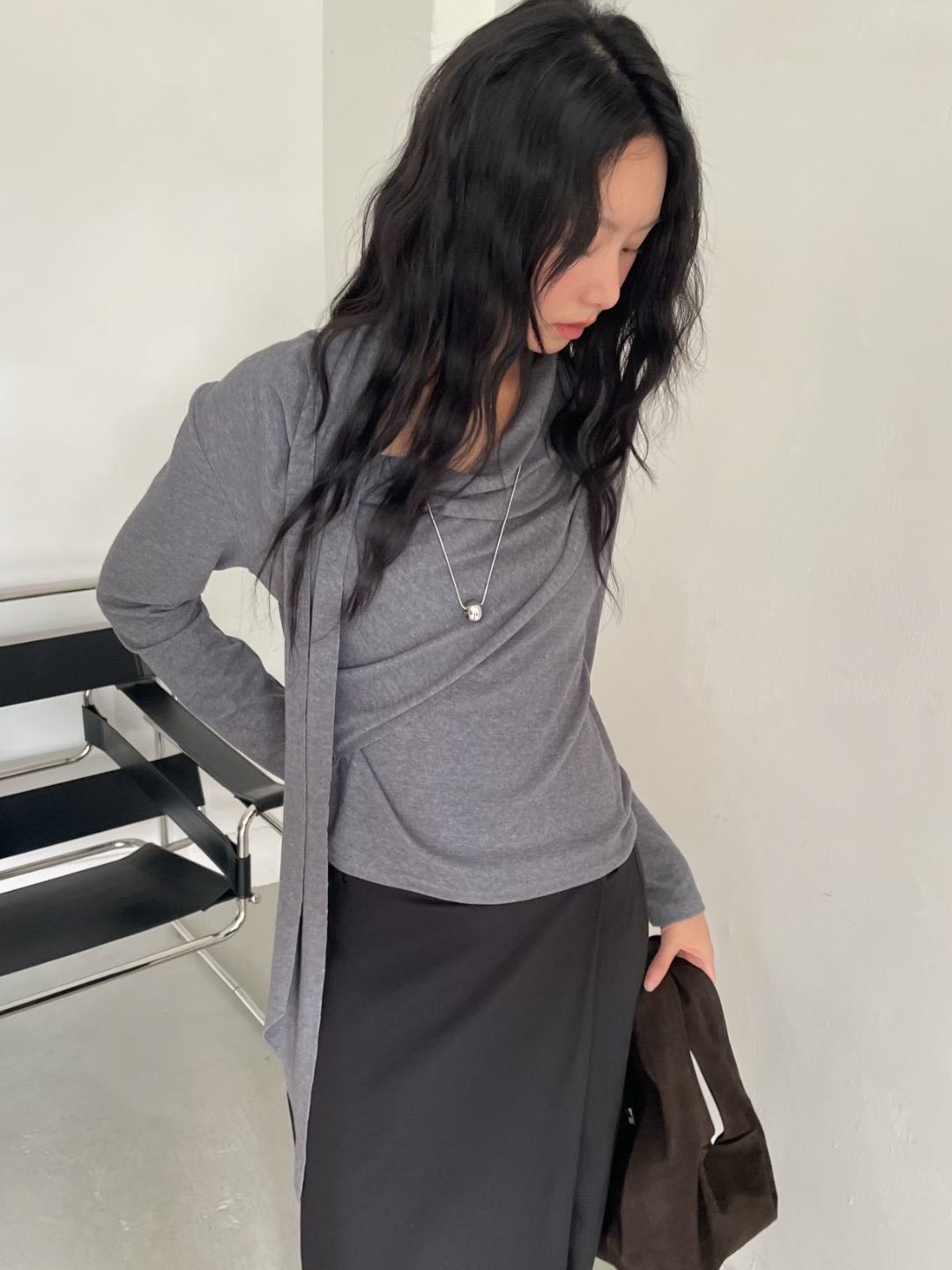 [Preorder 1st Drop Price] C2602 Vellura Wrap Top