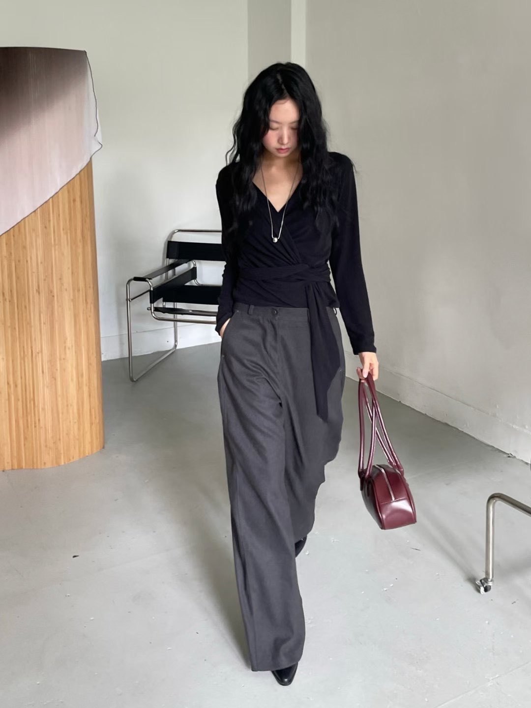 [Preorder 1st Drop Price] C2602 Vellura Wrap Top