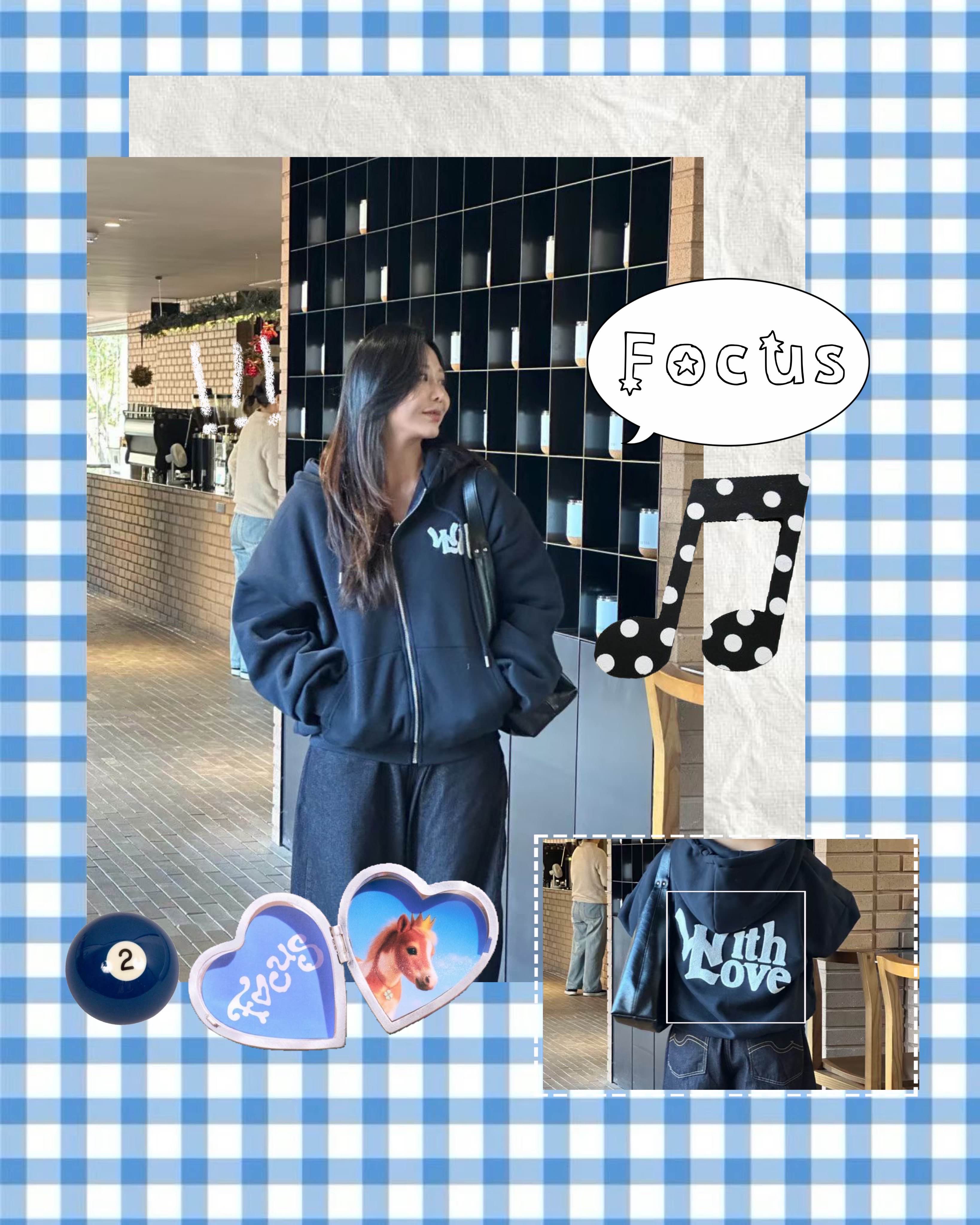 [Preorder 1st Drop Price] C2702 With Love Hoodie