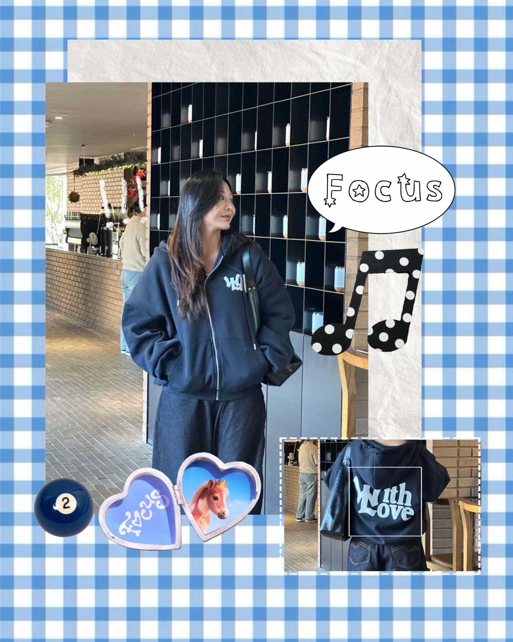 [Preorder 1st Drop Price] C2702 With Love Hoodie