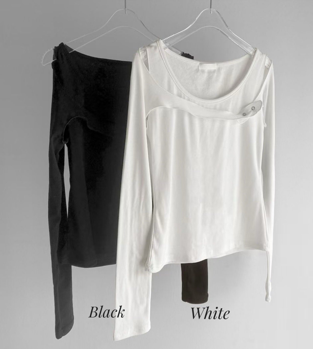 [Preorder 1st Drop Price] C2902 Crossed Hollow Top