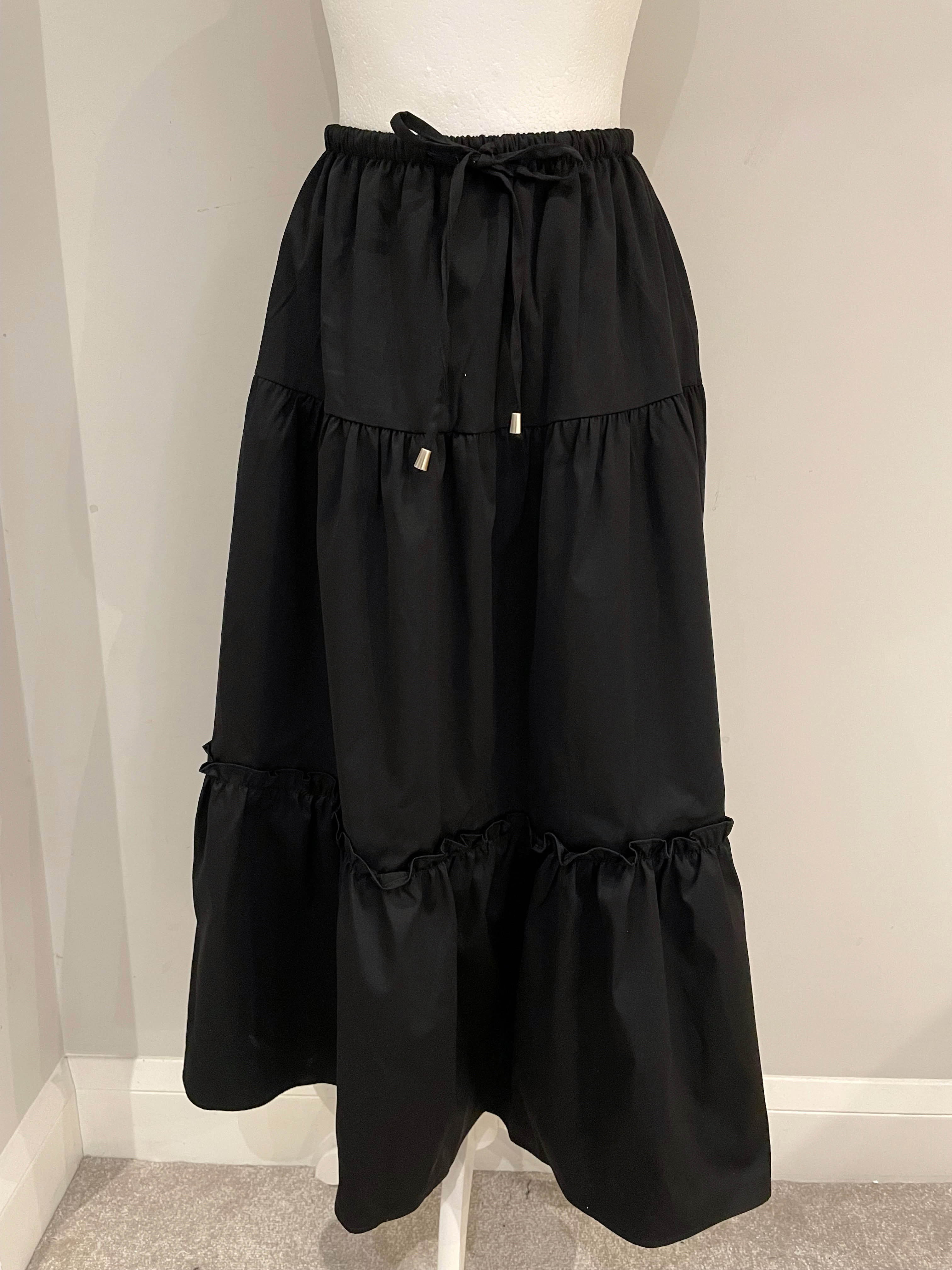 C3002 Feminine Flow Maxi Skirt