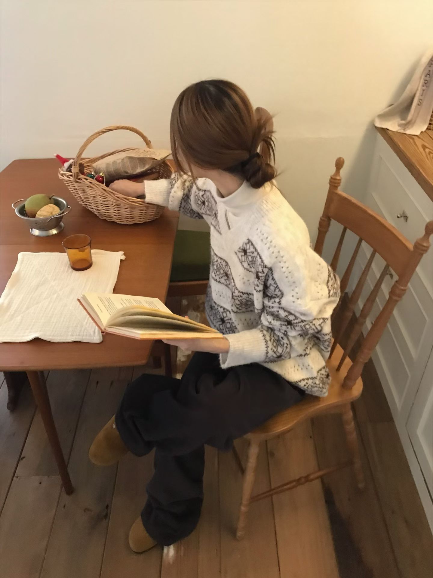 [Preorder 1st Drop Price] C3008 Snowflake Sweater