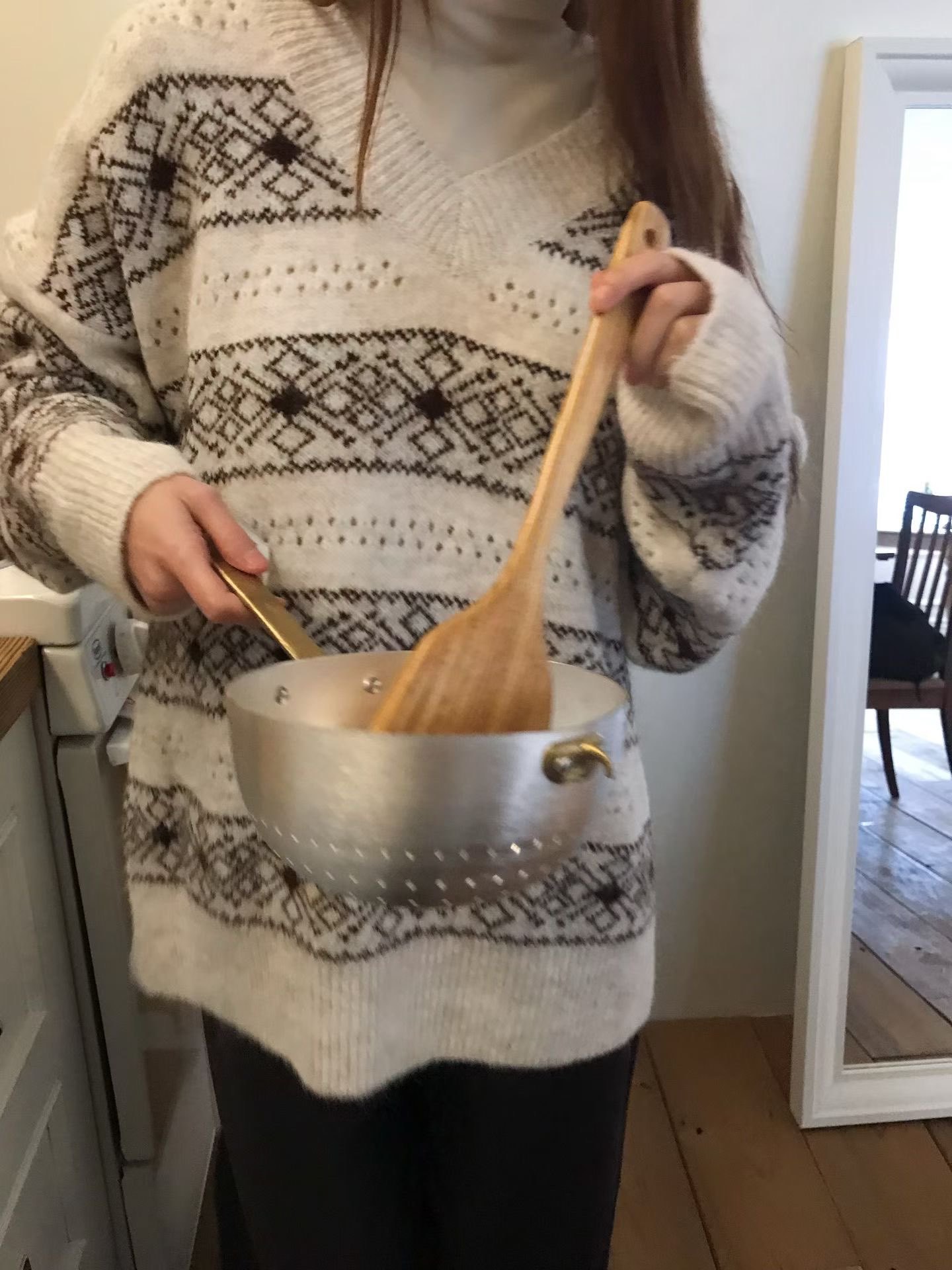 [Preorder 1st Drop Price] C3008 Snowflake Sweater