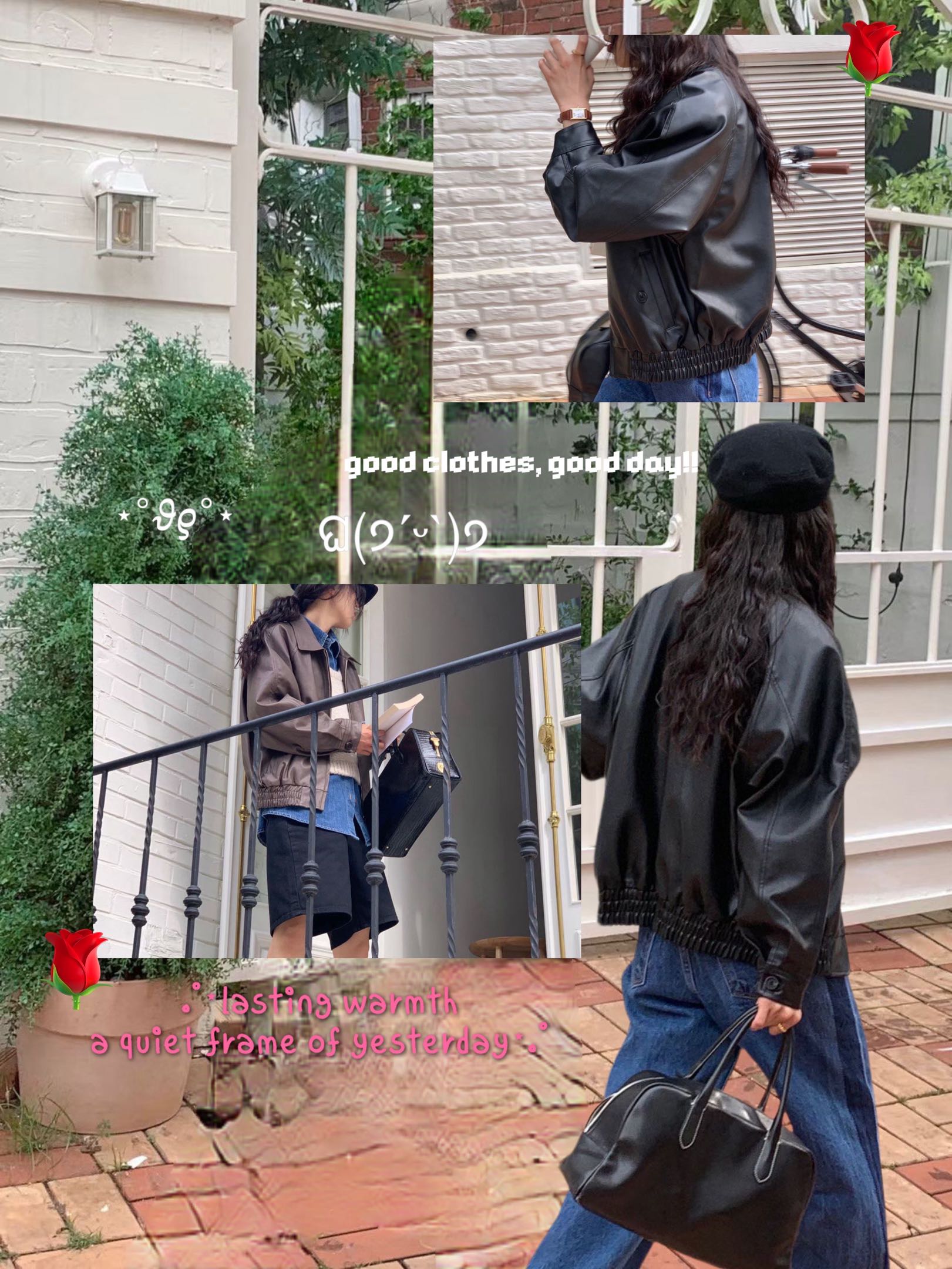 [Preorder 1st Drop Price] C3011 Chocolate Bomber Jacket