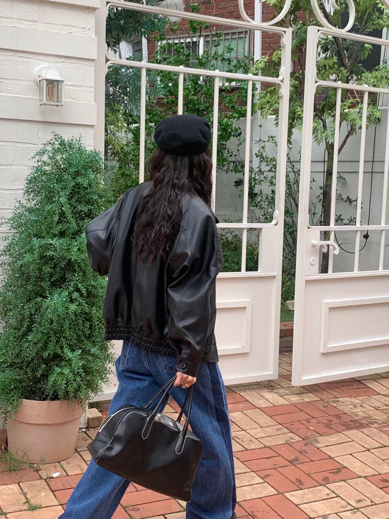 [Preorder 1st Drop Price] C3011 Chocolate Bomber Jacket