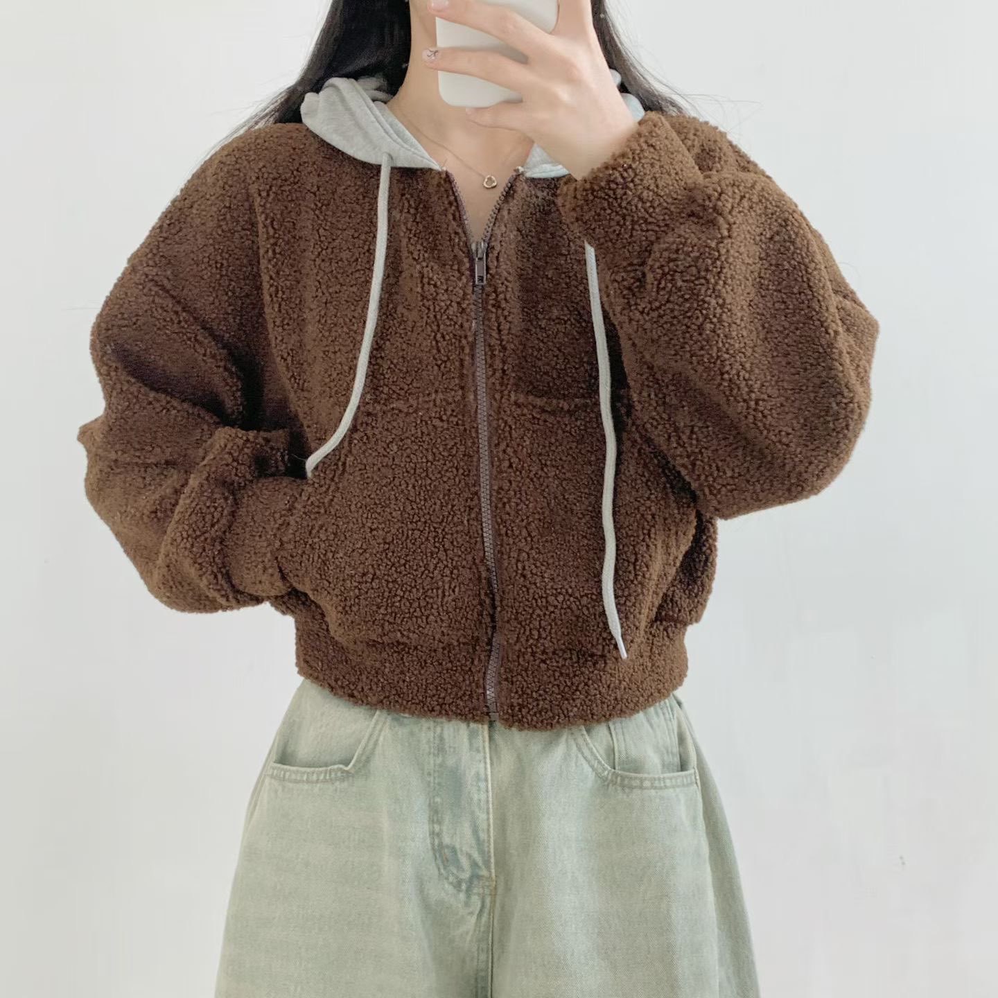 [WEBSITE EXCLUSIVE] C302 Cute Teddy Hoodie