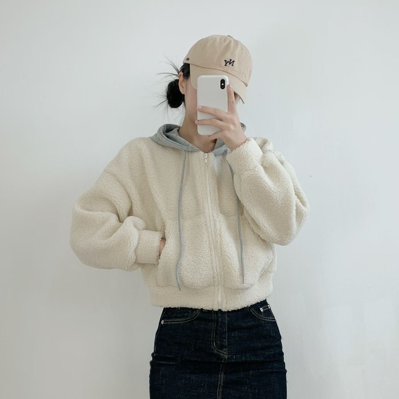 [WEBSITE EXCLUSIVE] C302 Cute Teddy Hoodie