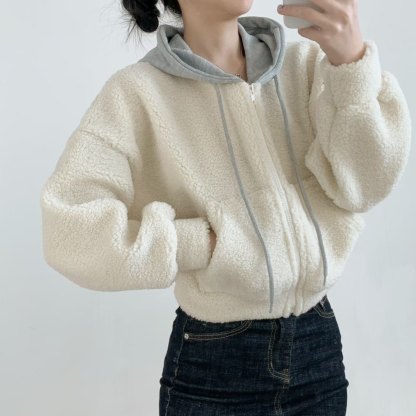 [WEBSITE EXCLUSIVE] C302 Cute Teddy Hoodie