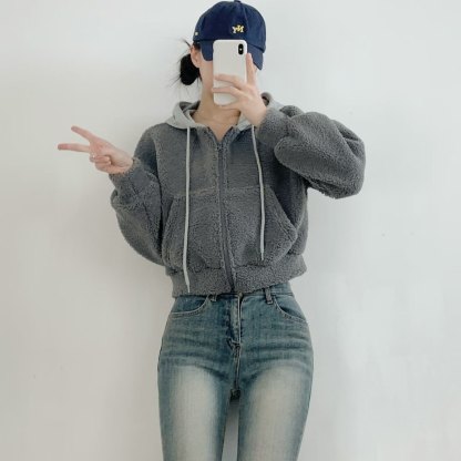 [WEBSITE EXCLUSIVE] C302 Cute Teddy Hoodie