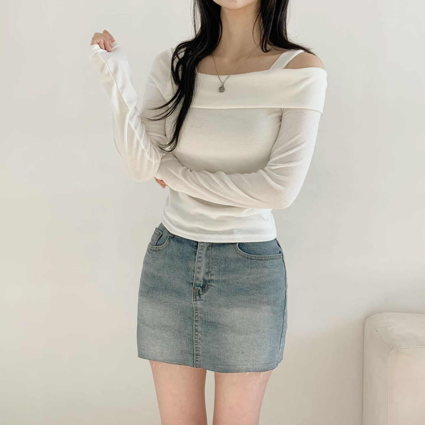 [Preorder] C303 Oblique Whisper Top
