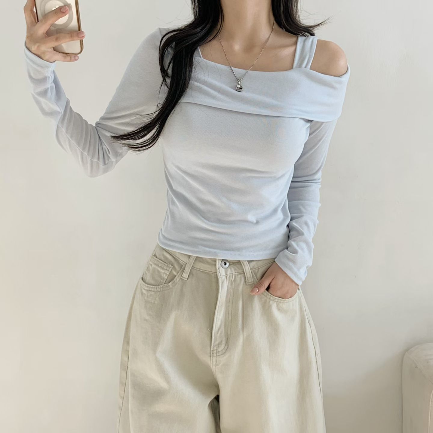 [Preorder] C303 Oblique Whisper Top