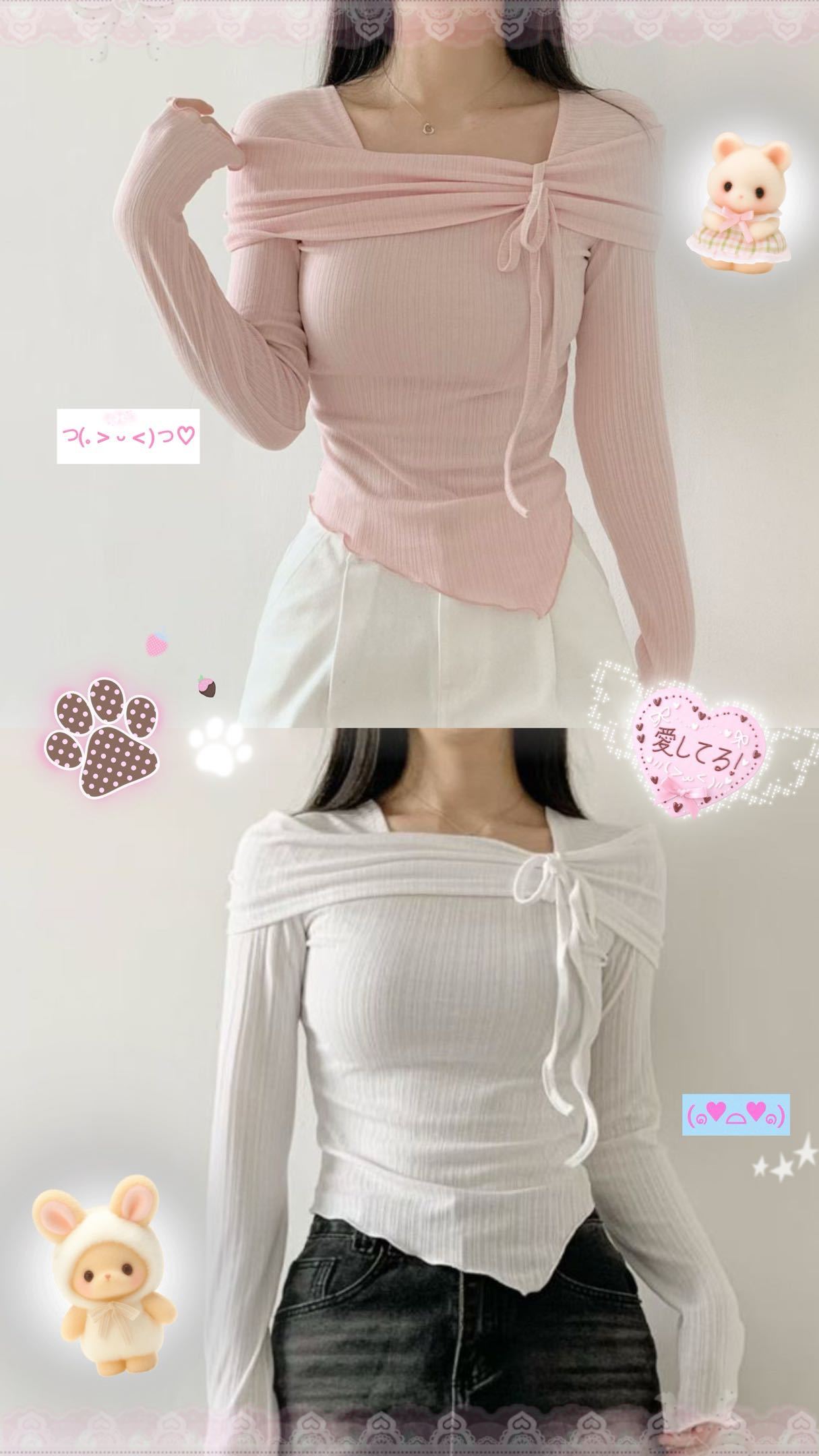 [Preorder 1st Drop Price] C304 Ribbon Paradox Top