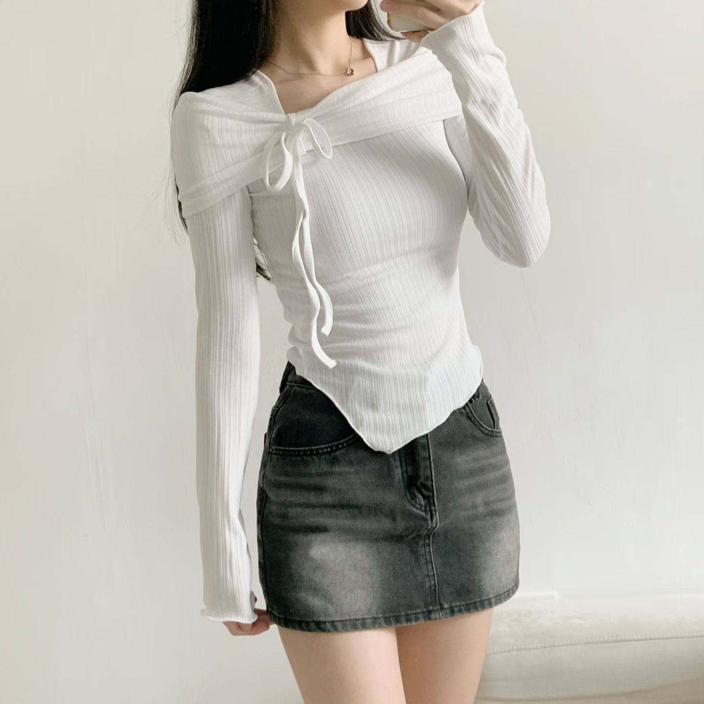 [Preorder 1st Drop Price] C304 Ribbon Paradox Top