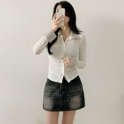 [Preorder 1st Drop Price] C307 Gridline Prelude Top