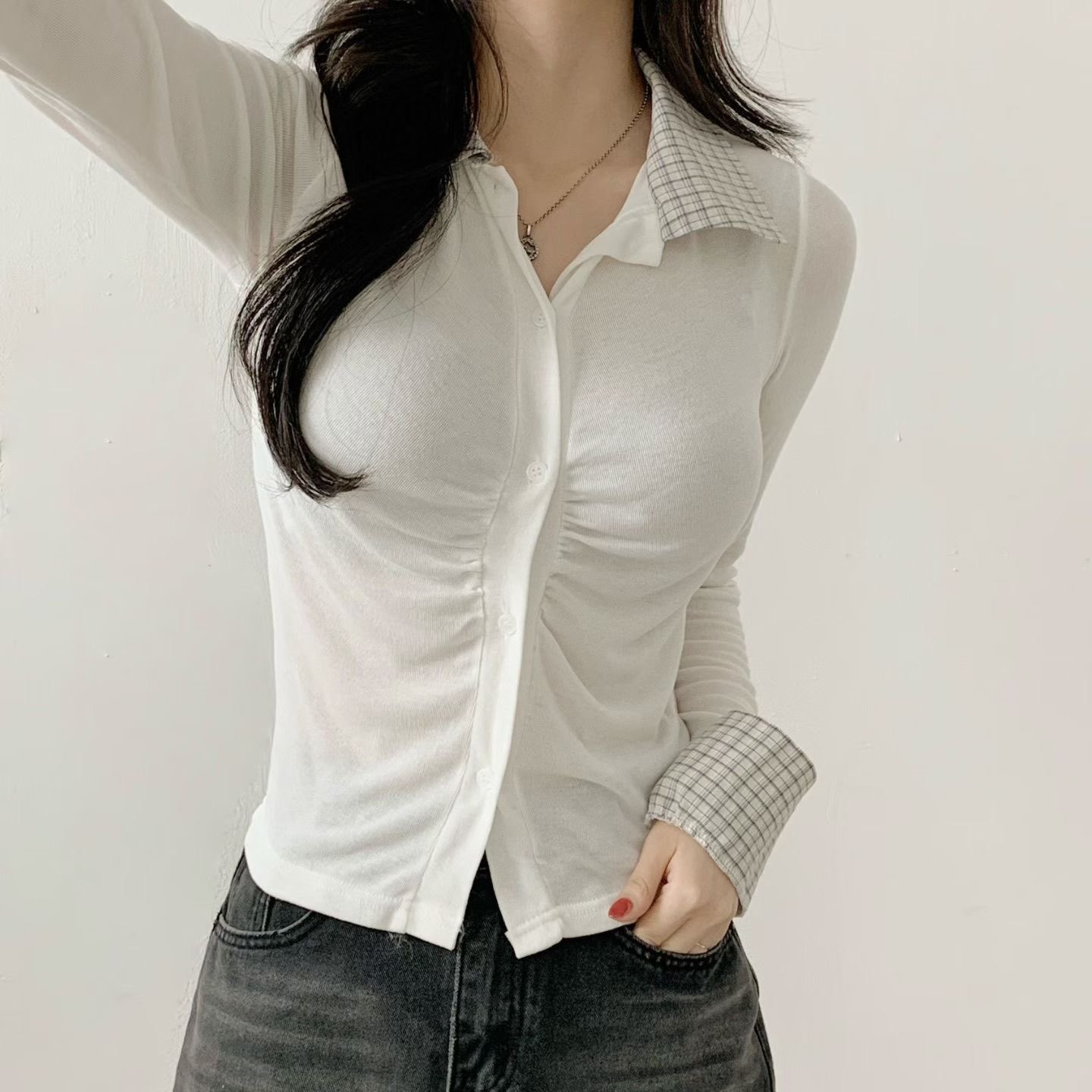 [Preorder 1st Drop Price] C307 Gridline Prelude Top