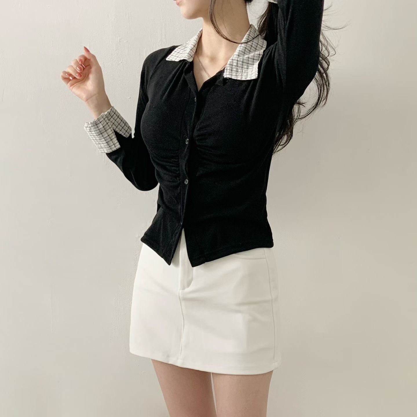 [Preorder 1st Drop Price] C307 Gridline Prelude Top